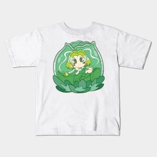 Cat Cat Lettuce Kids T-Shirt